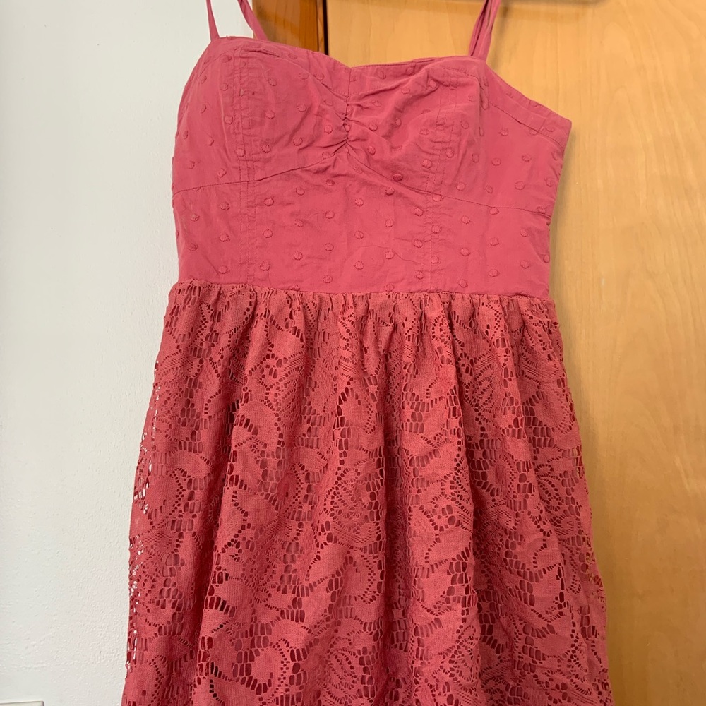 Pink dress